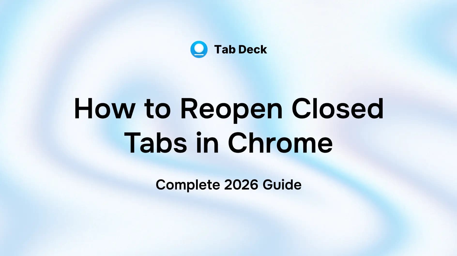 How to Reopen Closed Tabs in Chrome (Step-by-Step Guide)